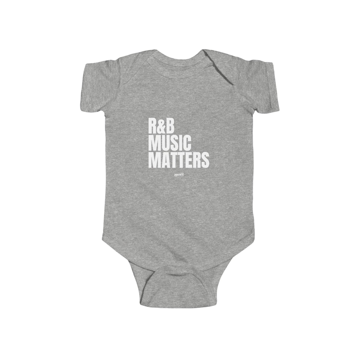 R&B Music Matters Infant Bodysuit - Cute Baby Onesie for Music Lovers